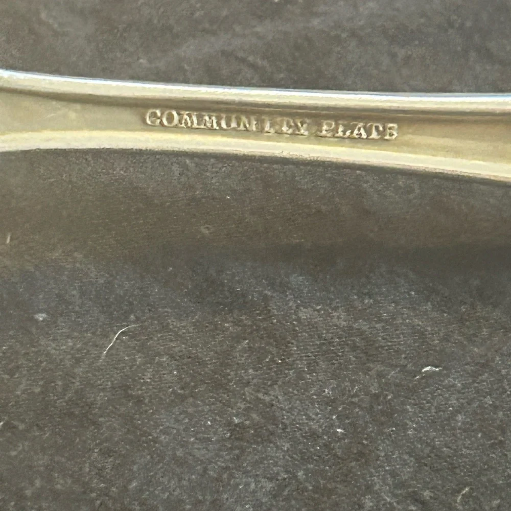 Vintage Community Plate Silverware Teaspoon